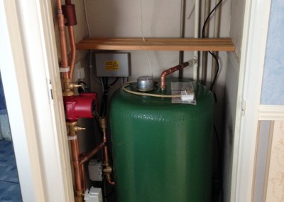 Christine Loxley, New cylinder and 's' plan heating controls